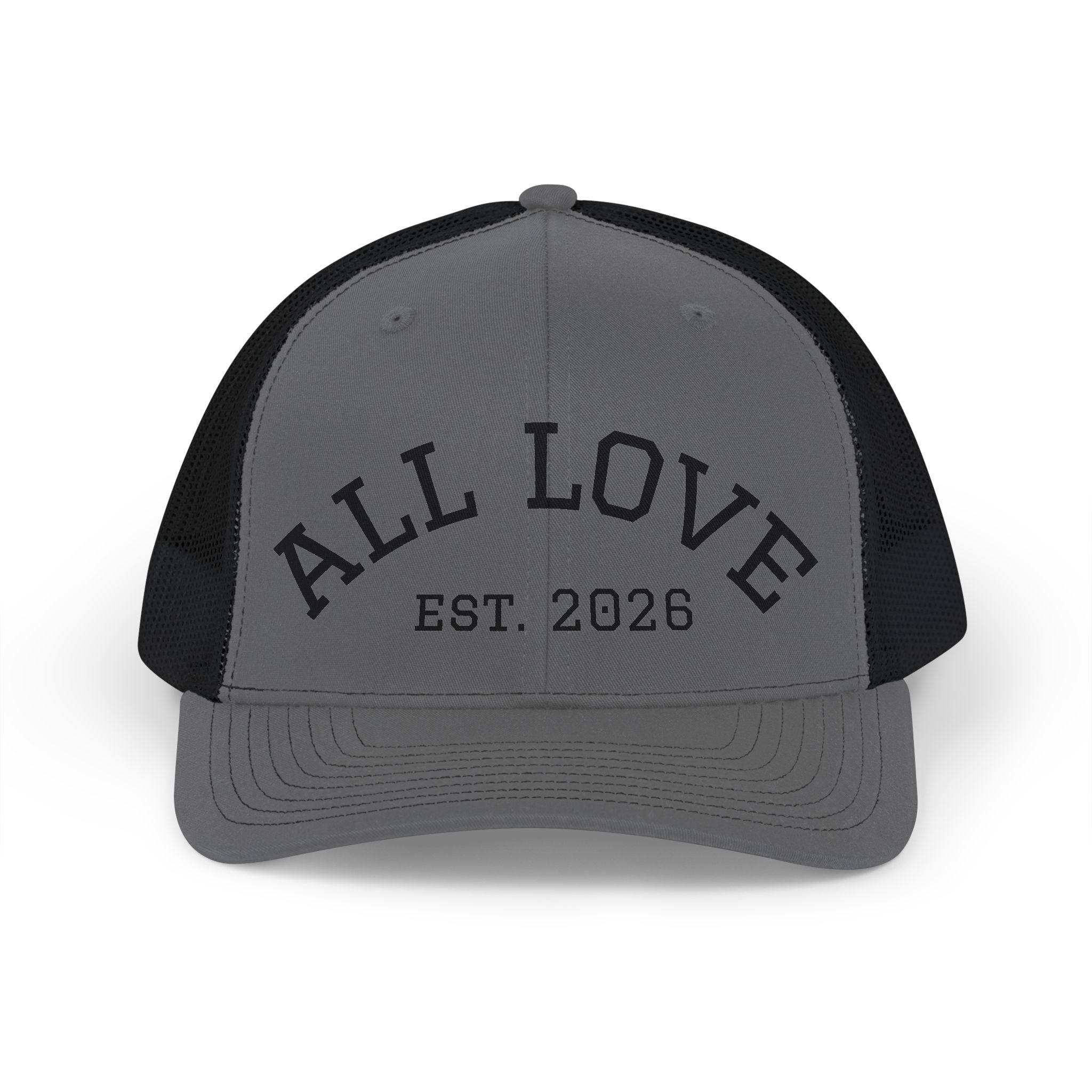 Snapback Trucker Cap | Classic Mesh Structured Hat | All Love Co