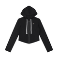 Full Zip Slim Hoodie | Have a Heart Collection | Navy & Black