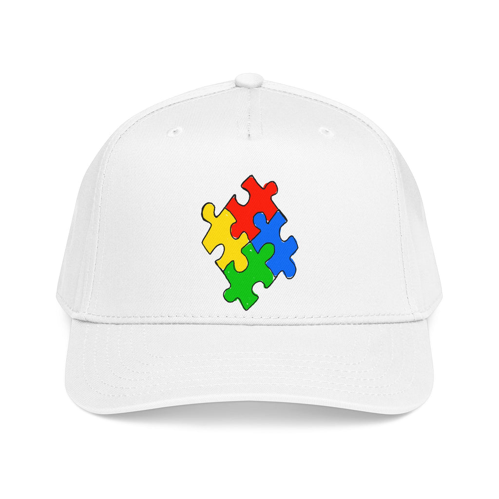 Hand Drawn Autism Puzzle Piece Hat | Awareness Cap | All Love Co