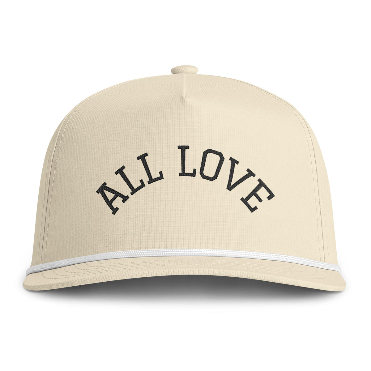 Embroidered Classic All Love Logo | Sunwashed Rope Hat | All Love Co