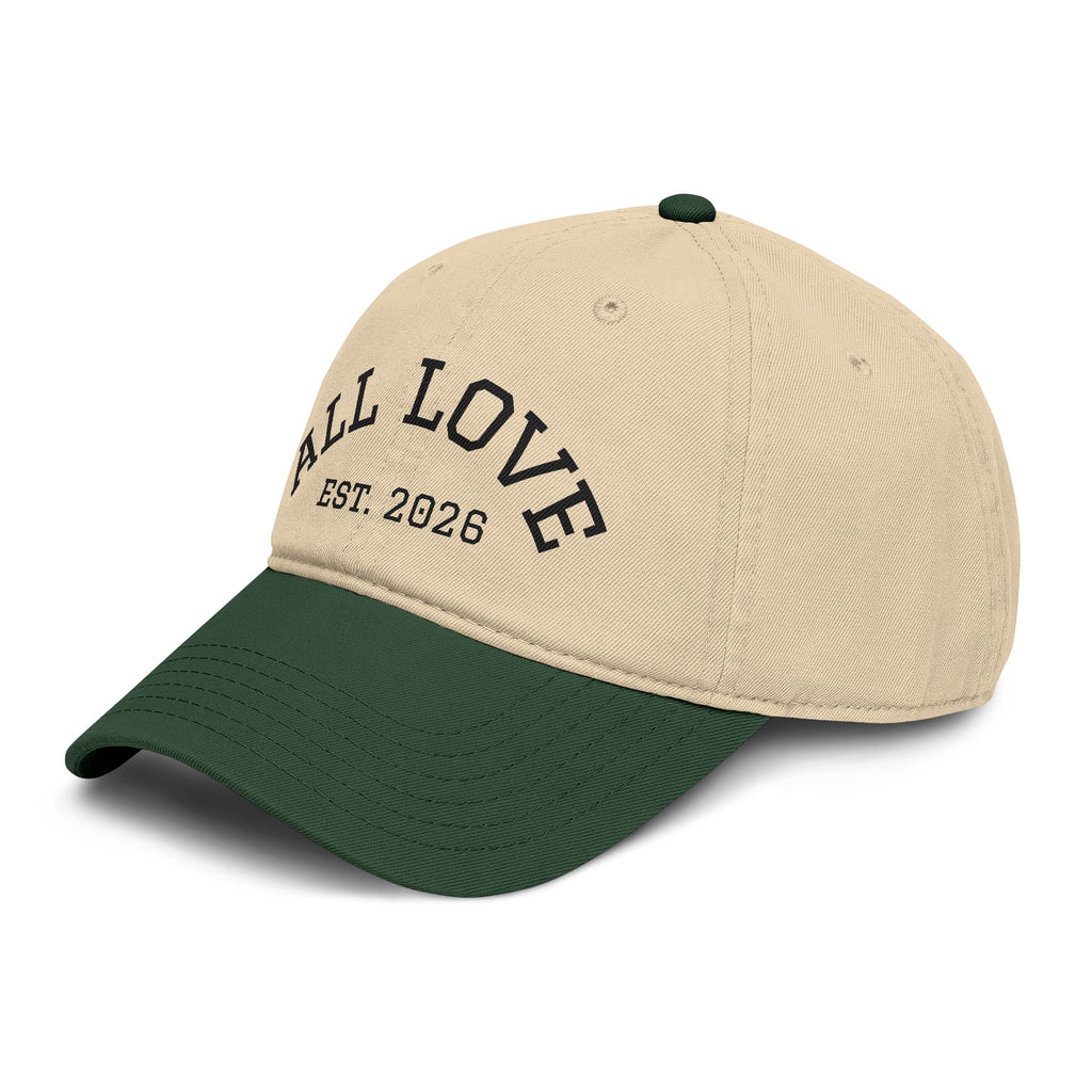 Garment Washed Baseball Cap | DTF Print | All Love Co