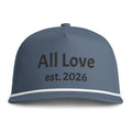 Sunwashed Rope Cap | Embroidered Five-Panel Snapback | All Love Co
