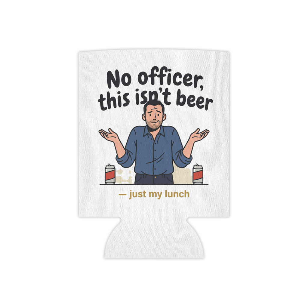 No Officer It's Just My Lunch Coozie | Funny Drink Coozie | All Love