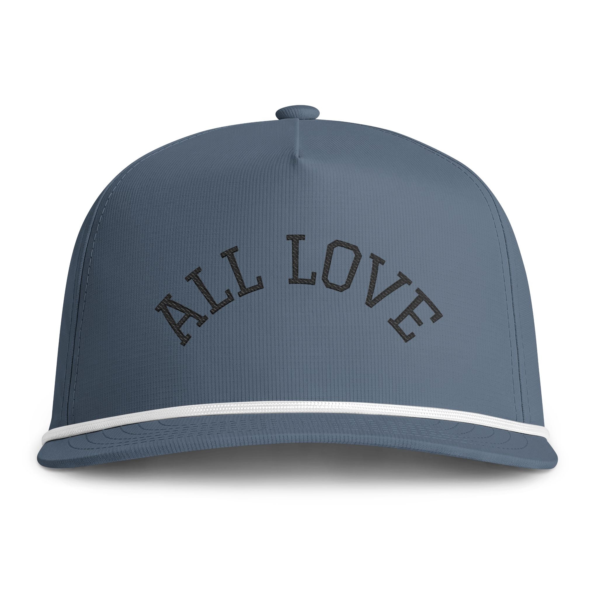 Embroidered Classic All Love Logo | Sunwashed Rope Hat | All Love Co