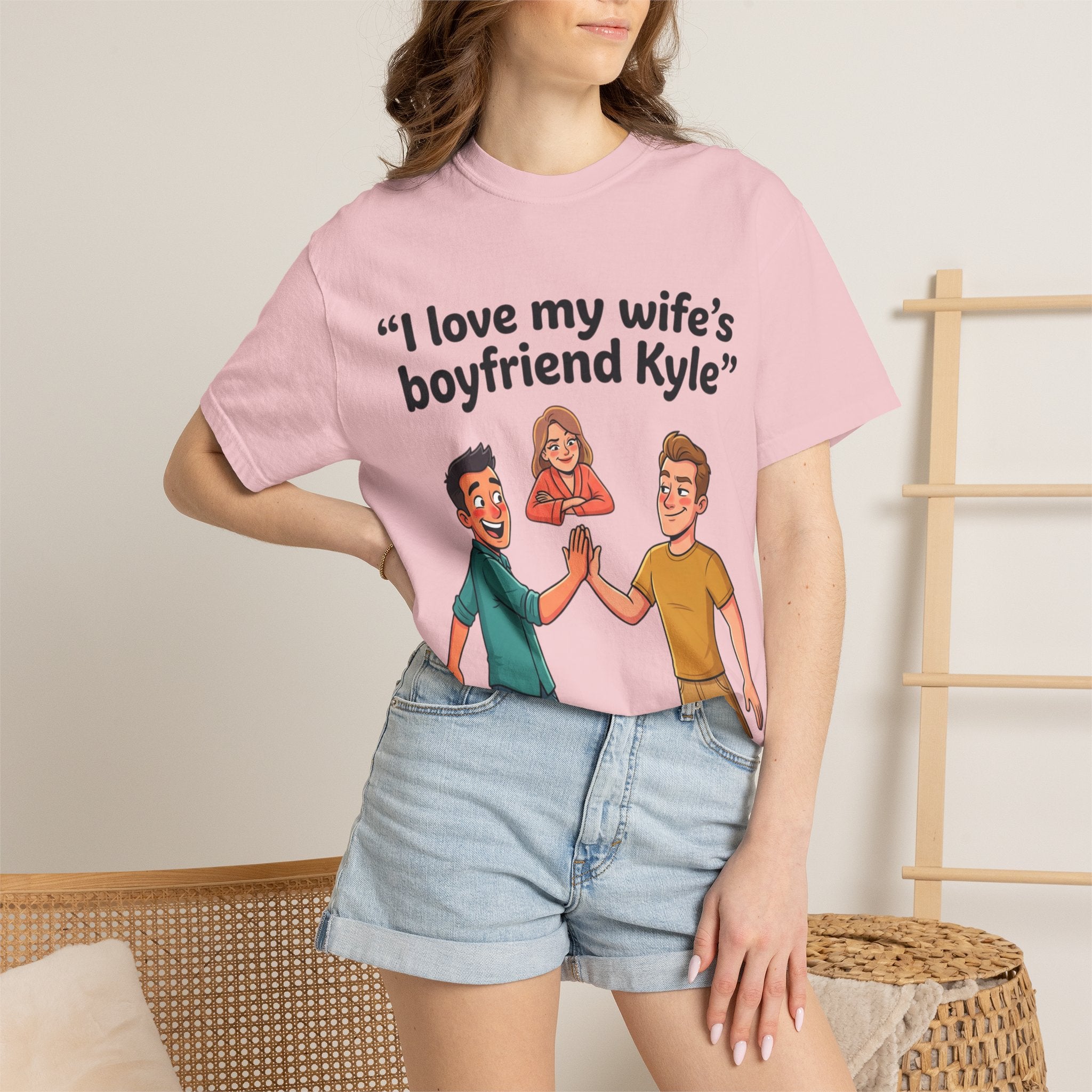 I Love My Wife’s Boyfriend Kyle | Funny Graphic Tee | All Love Co