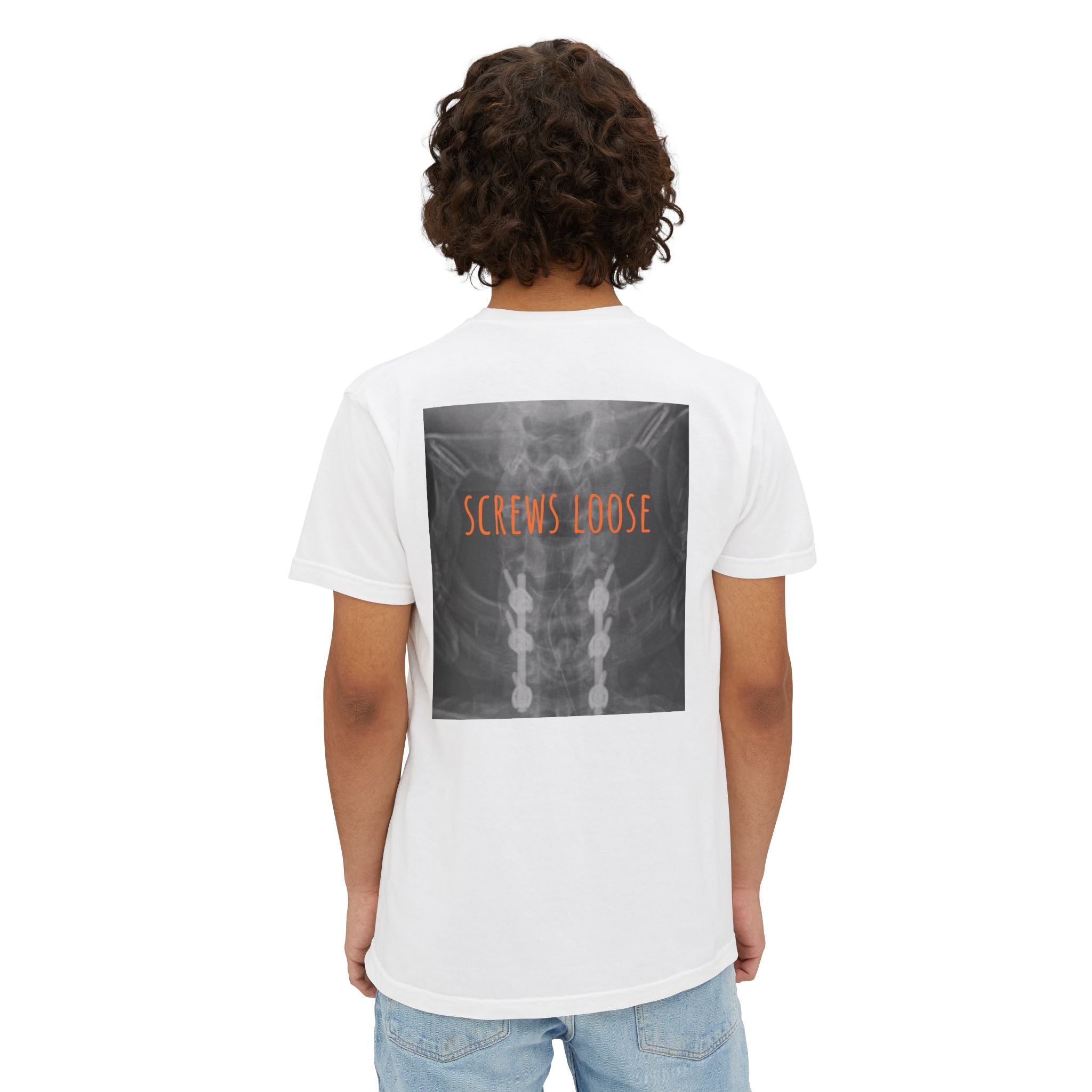 Screws Loose Tee | Real Personal Spinal Image | All Love Co