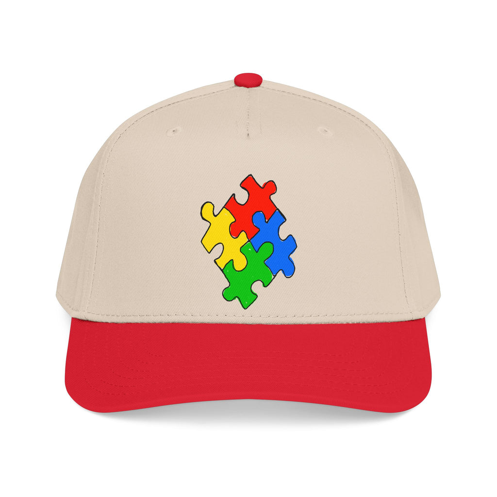 Hand Drawn Autism Puzzle Piece Hat | Awareness Cap | All Love Co