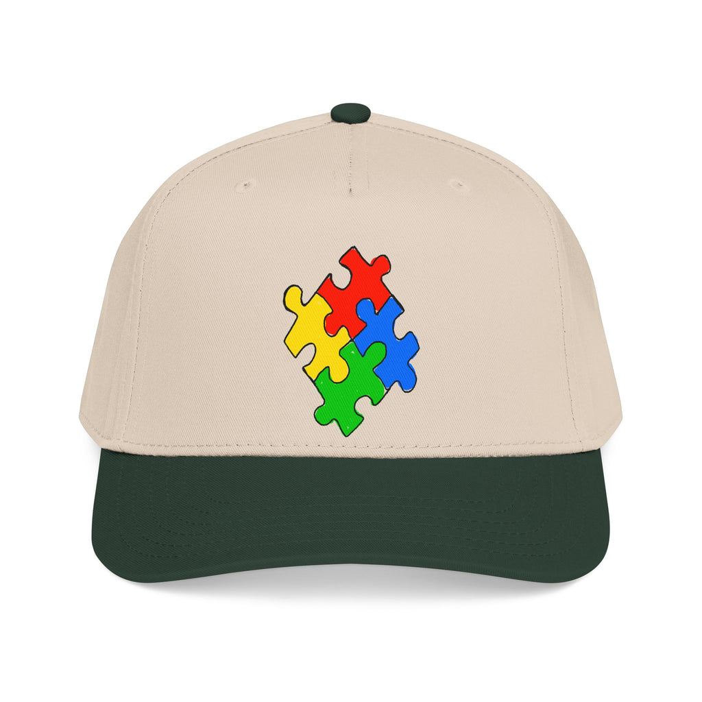 Hand Drawn Autism Puzzle Piece Hat | Awareness Cap | All Love Co