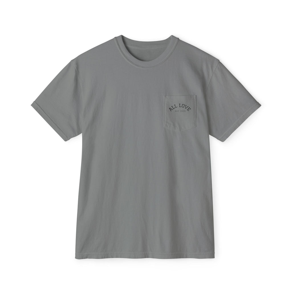 Little Wins Tee | Motivational Graphic Pocket Tee | All Love Co