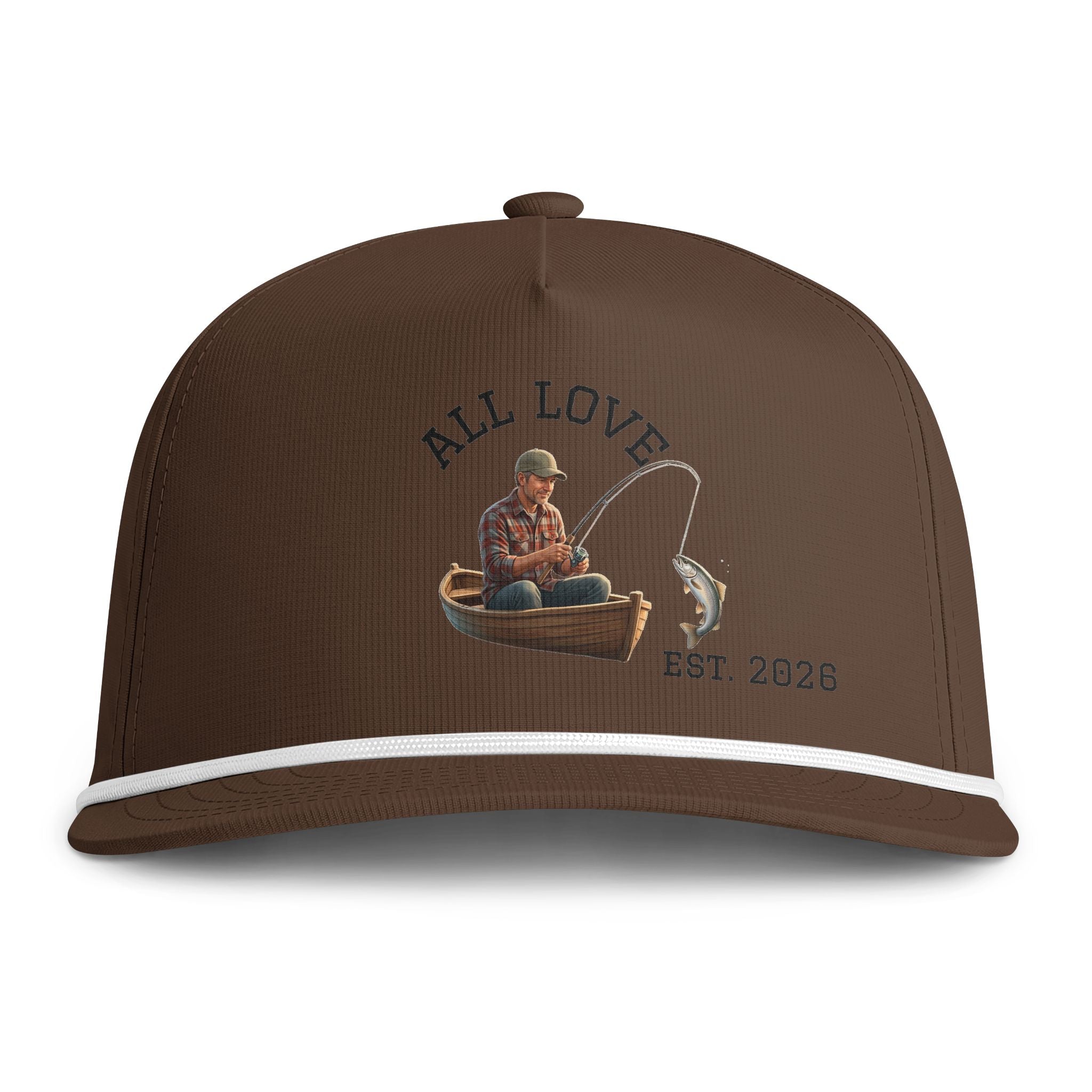Fishing Rope Hat | I Can't Catch Bass | All Love Co