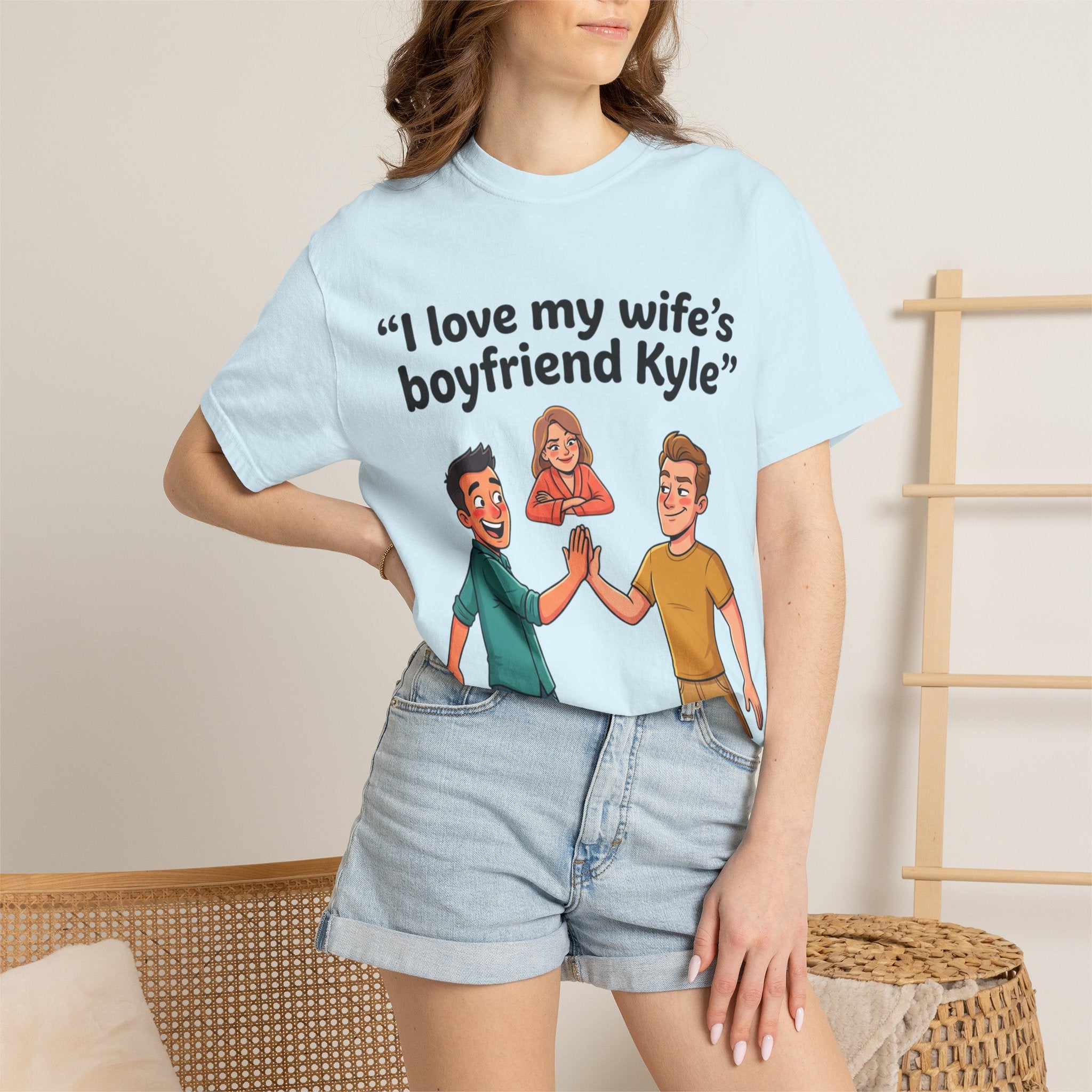 I Love My Wife’s Boyfriend Kyle | Funny Graphic Tee | All Love Co