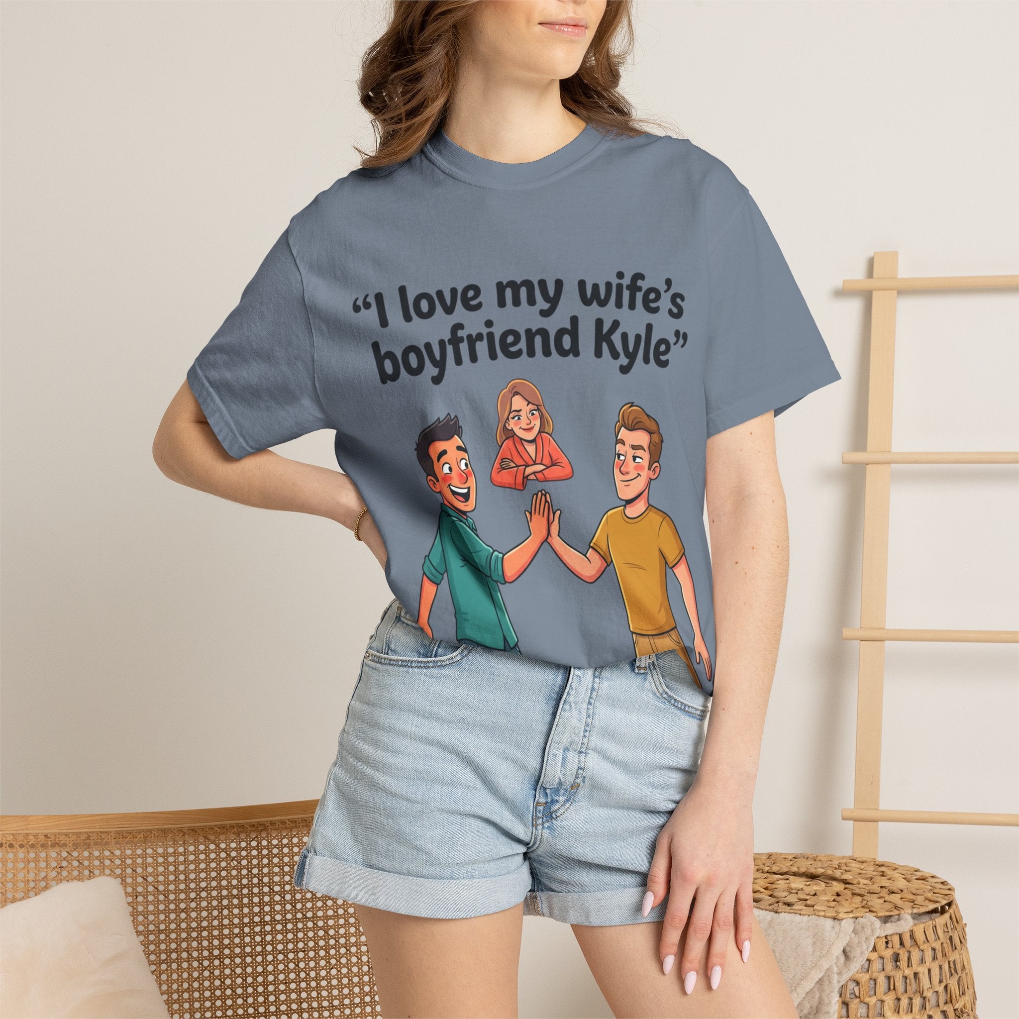 I Love My Wife’s Boyfriend Kyle | Funny Graphic Tee | All Love Co