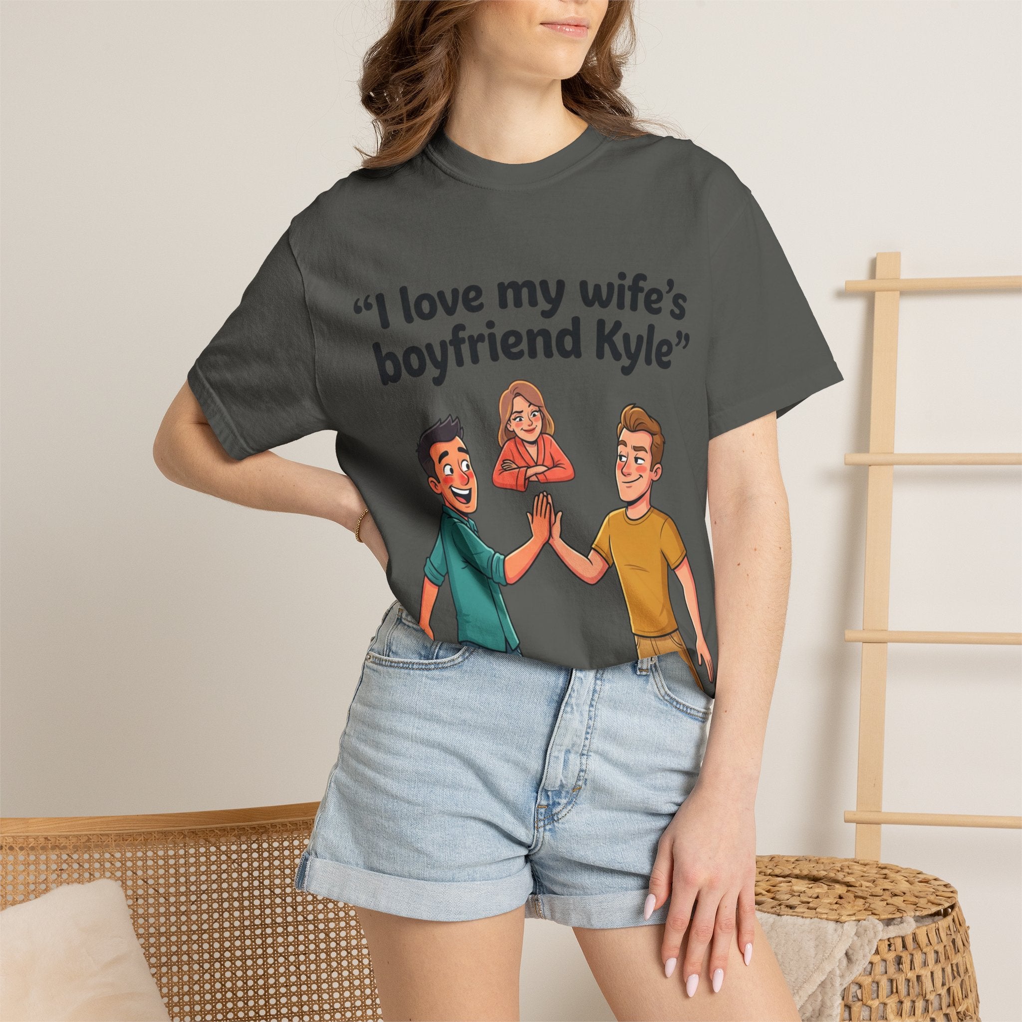 I Love My Wife’s Boyfriend Kyle | Funny Graphic Tee | All Love Co