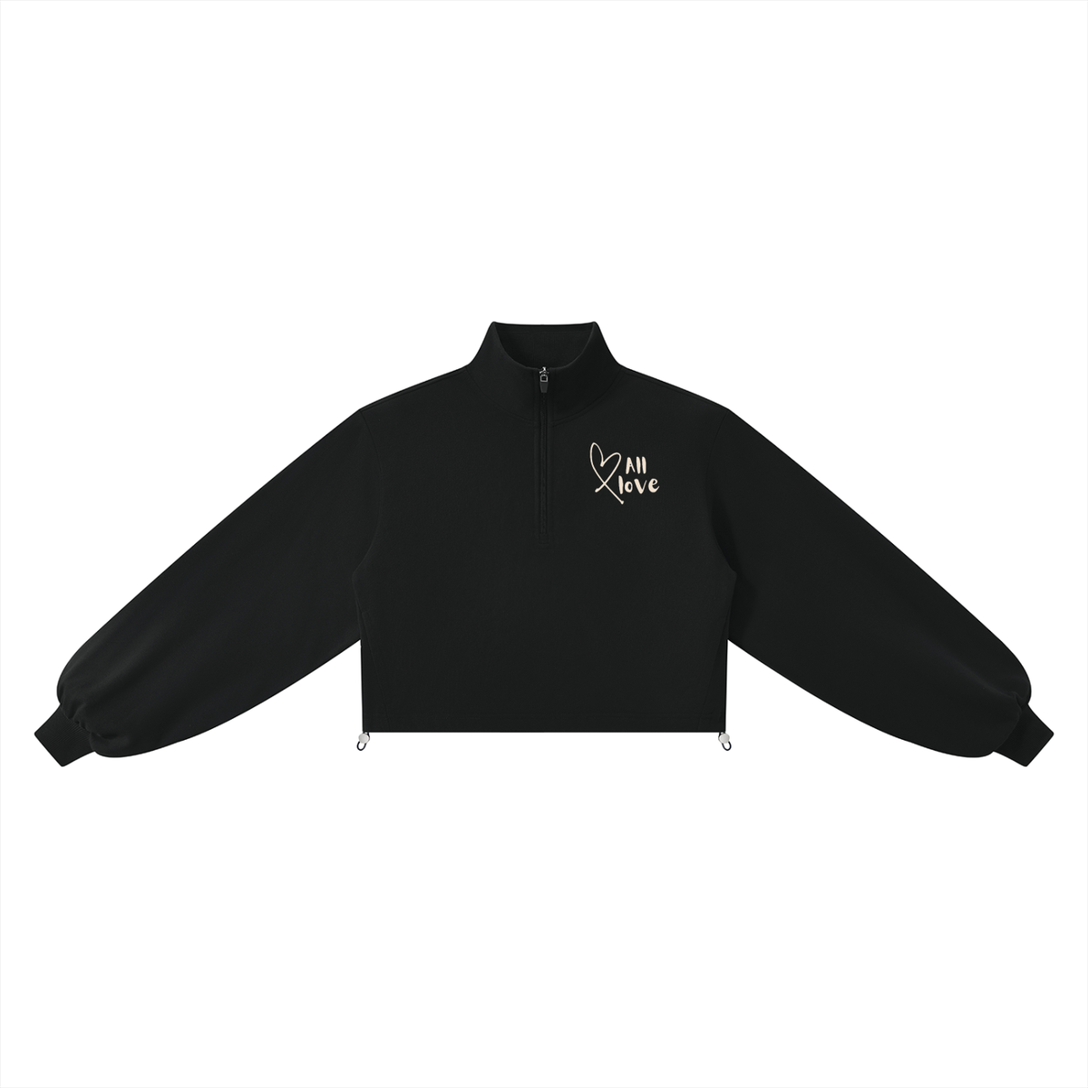 Women’s Mock-Neck Quarter-Zip Sweatshirt