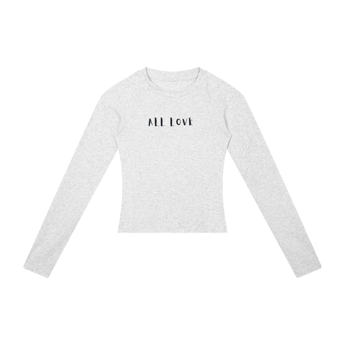 Slim Raglan Long-Sleeve Tee | Have a Heart Collection | White, Oat Gray & Khaki