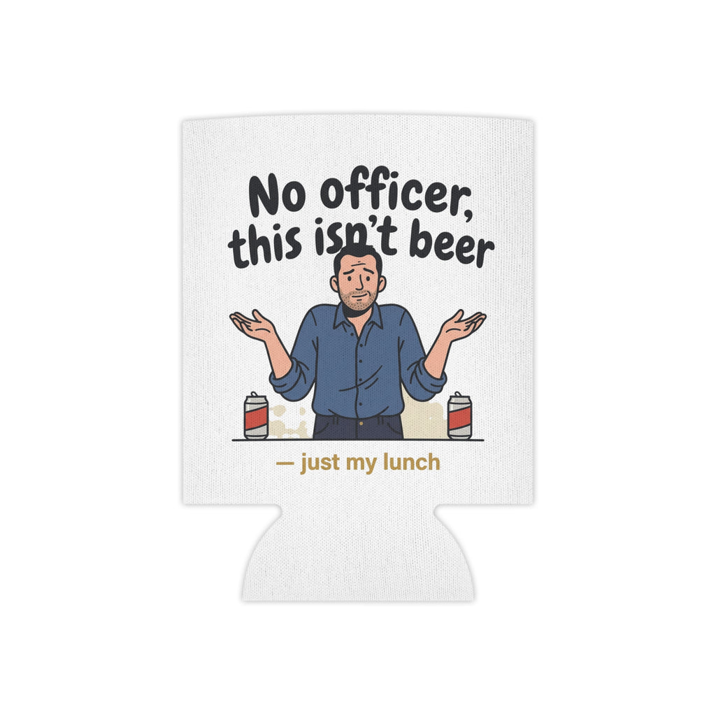 No Officer It's Just My Lunch Coozie | Funny Drink Coozie | All Love