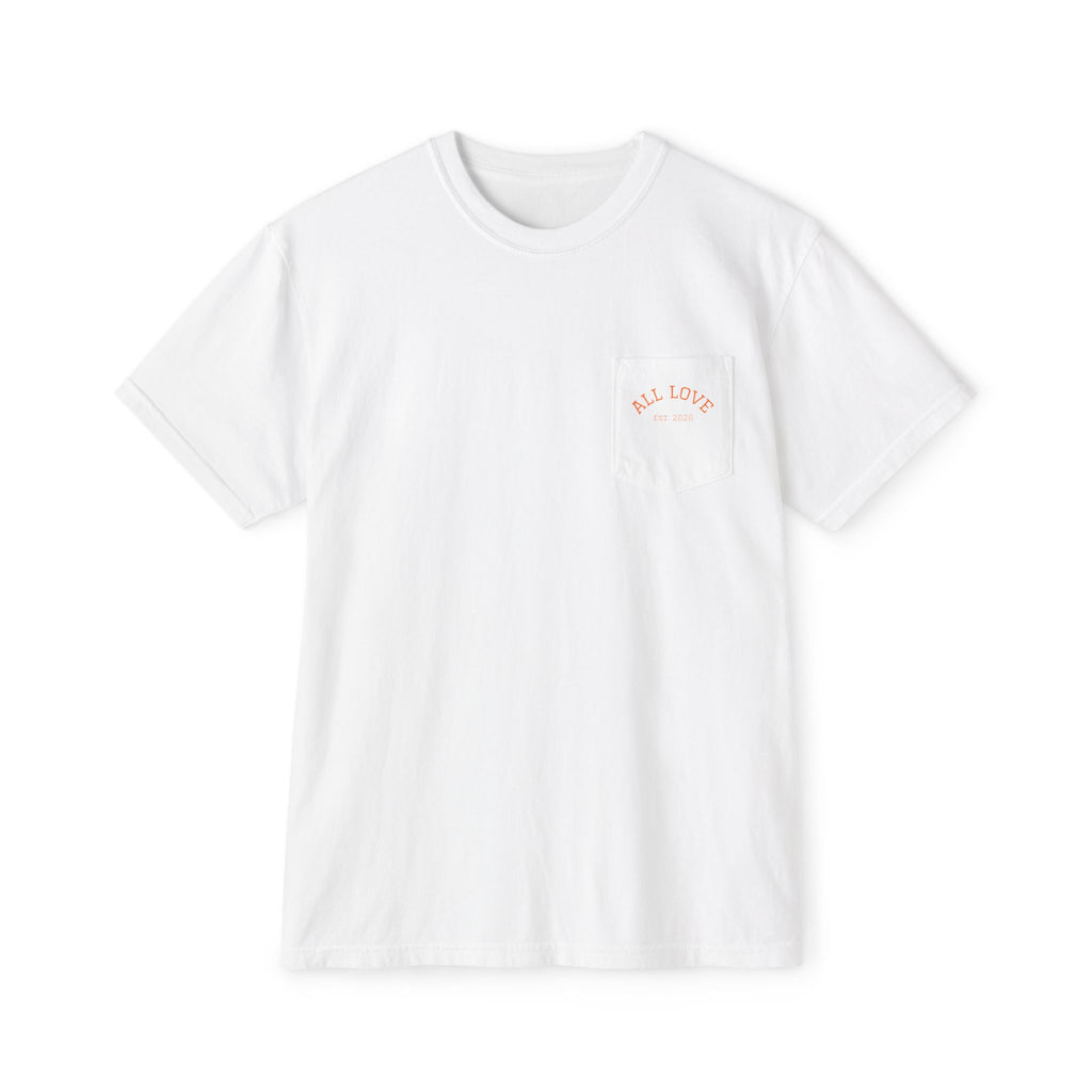 Take Care Dog Tee | Dog Lover Graphic Pocket Tee | All Love Co