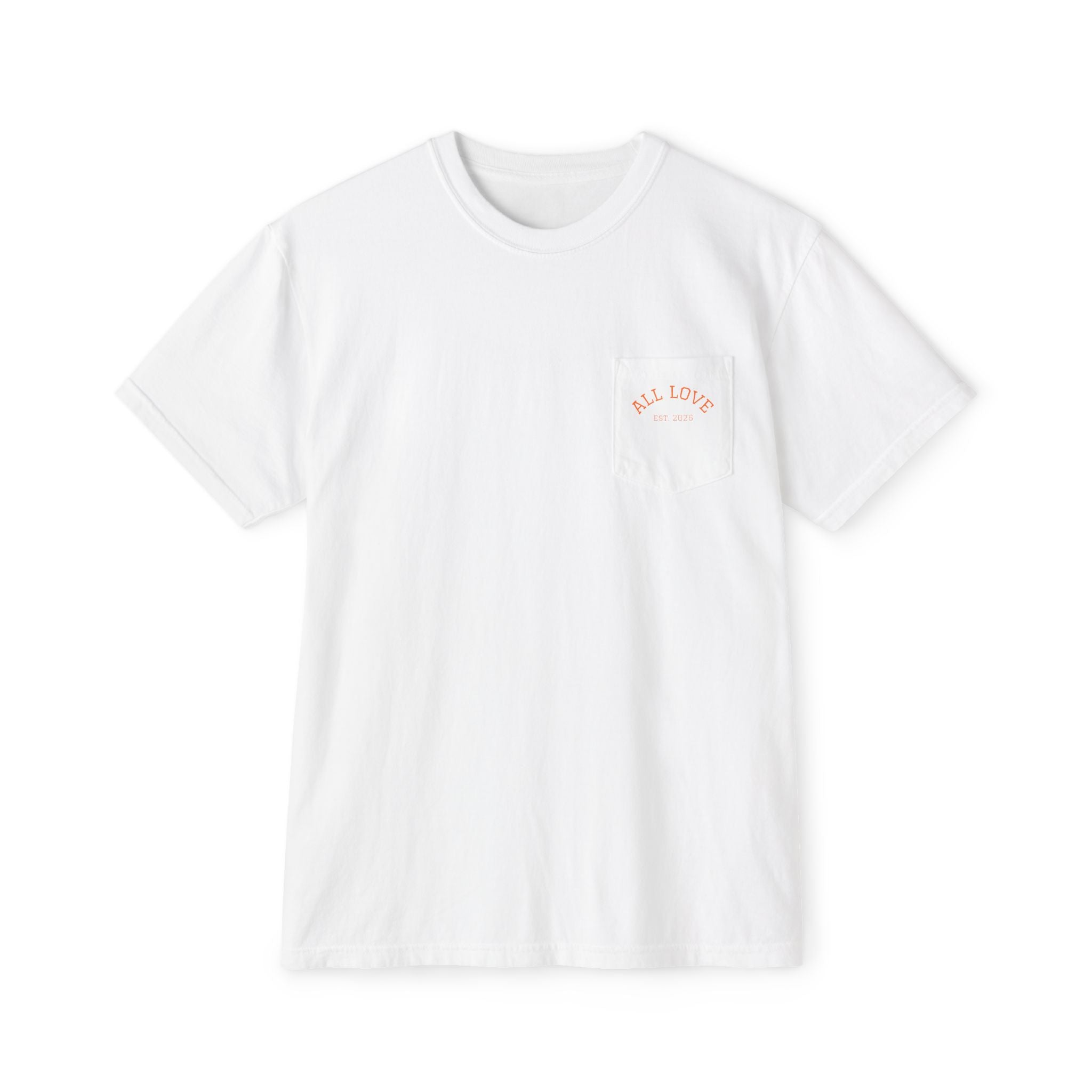 Take Care Dog Tee | Dog Lover Graphic Pocket Tee | All Love Co