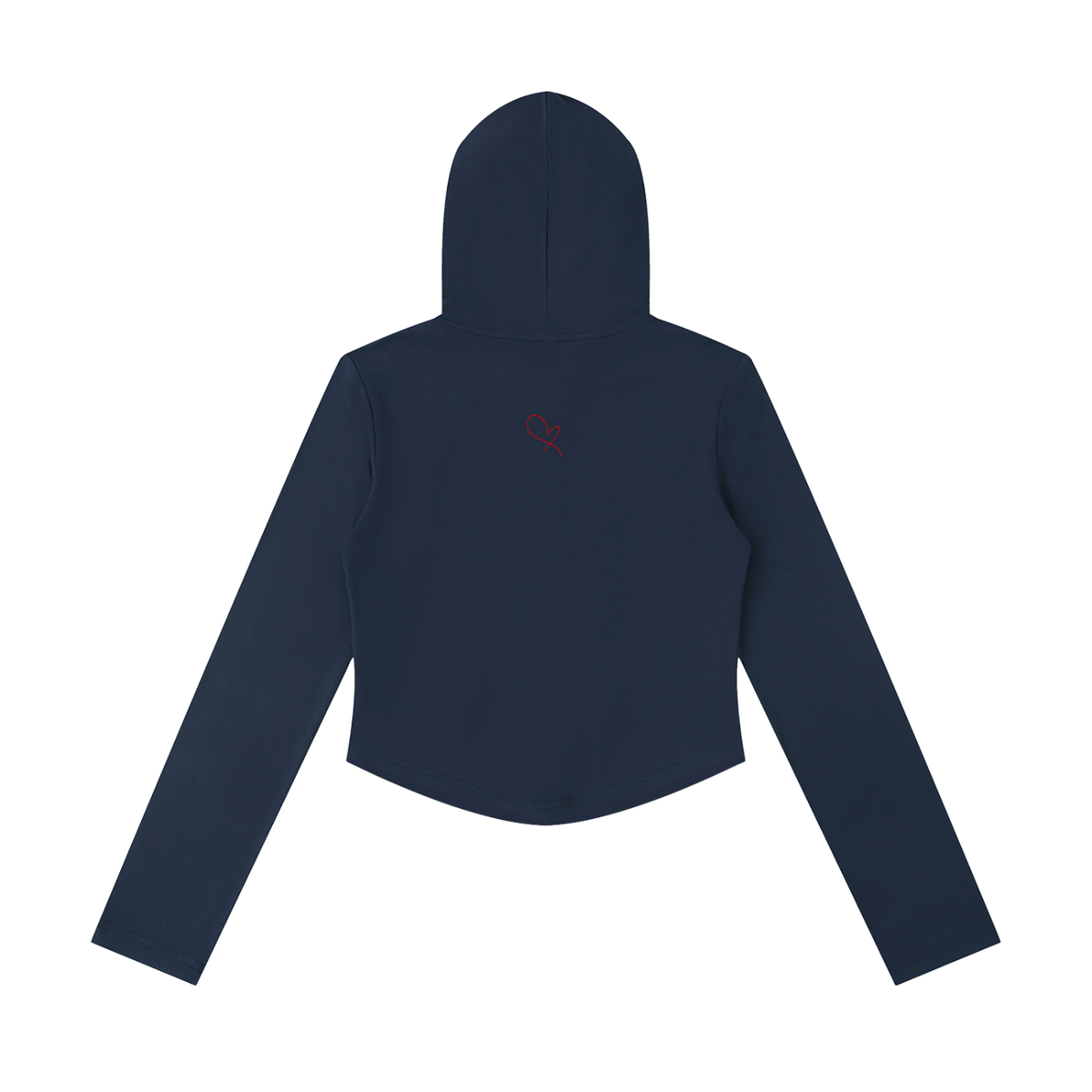 Full Zip Slim Hoodie | Have a Heart Collection | Navy & Black