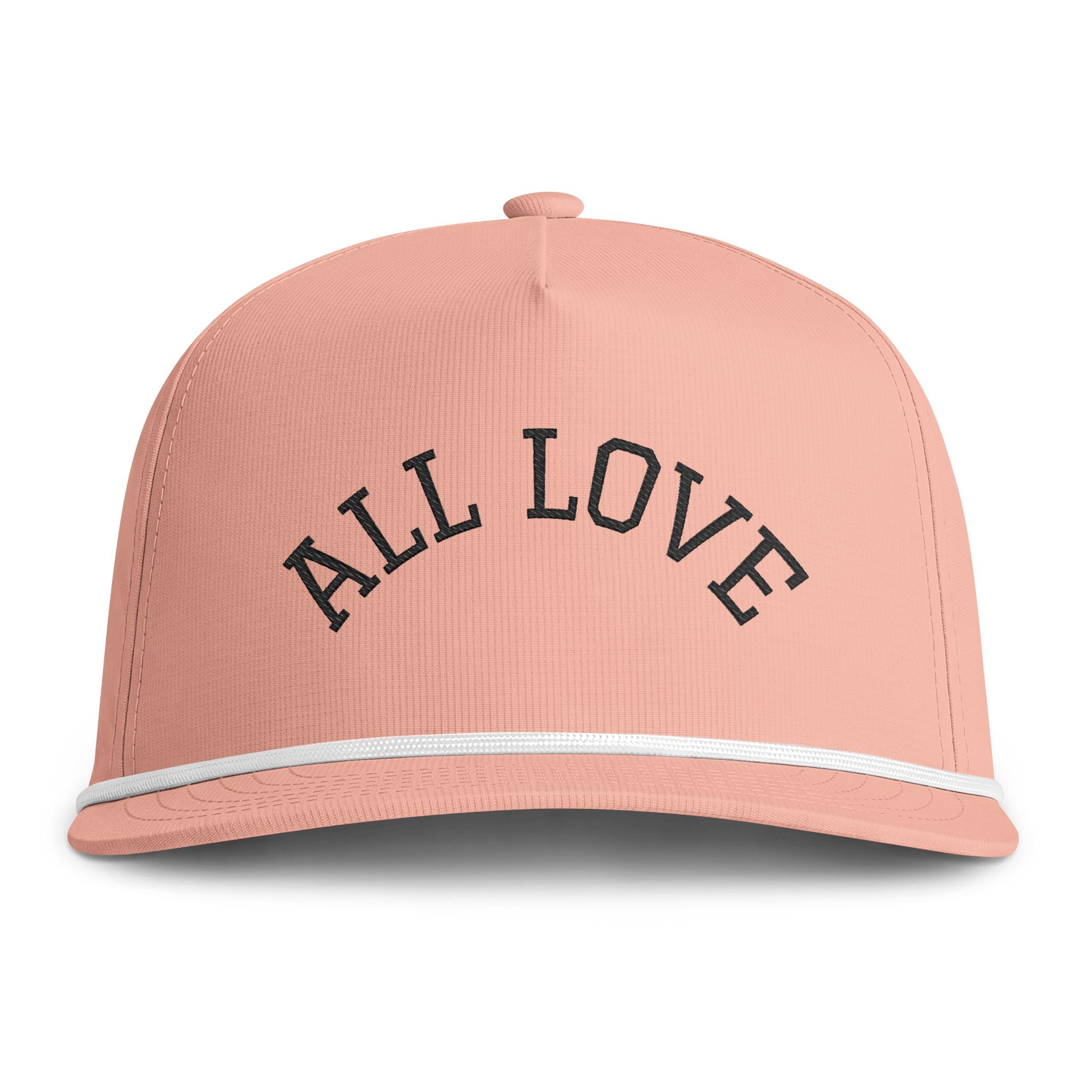 Embroidered Classic All Love Logo | Sunwashed Rope Hat | All Love Co
