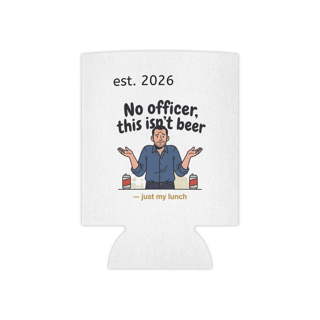 No Officer This Isn't Beer Coozie | Funny 12 oz Can Regular + Slim | All Love Co
