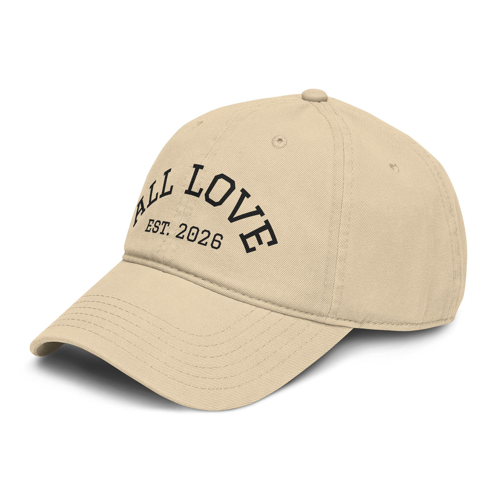 Garment Washed Baseball Cap | DTF Print | All Love Co