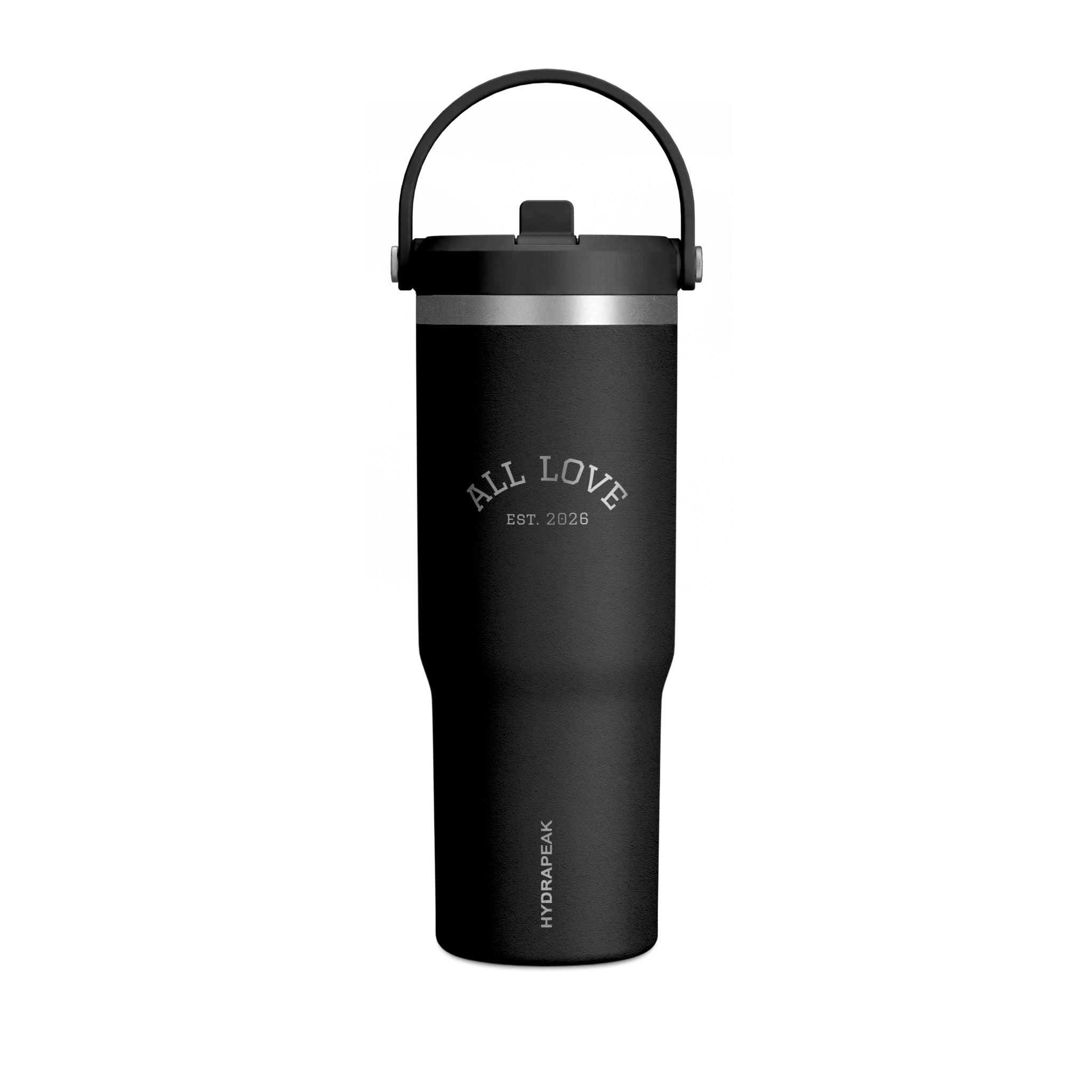 Hydrapeak Nomad Tumbler 32 oz Cup | All Love est. 2026 Laser Printed