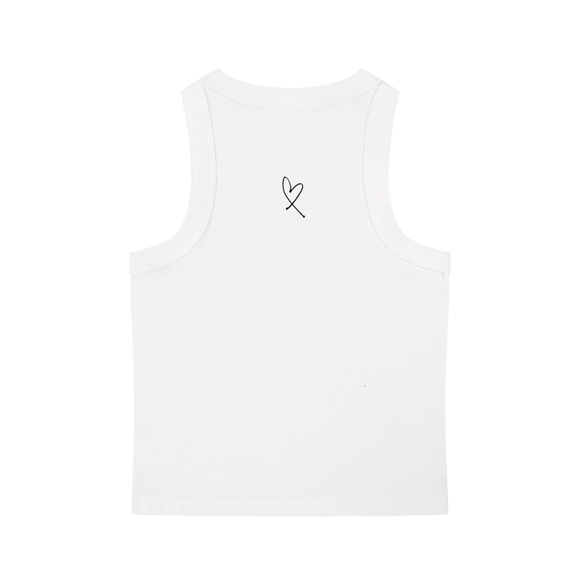 Snow-Washed Vintage Wash Tank | Have a Heart Collection | White
