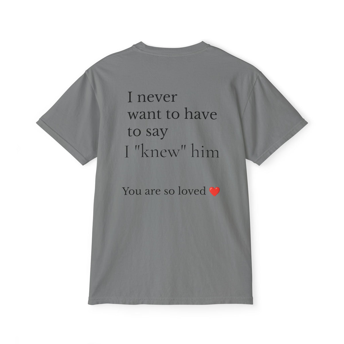 You Are So Loved Tee | Mental Health Awareness | All Love Co