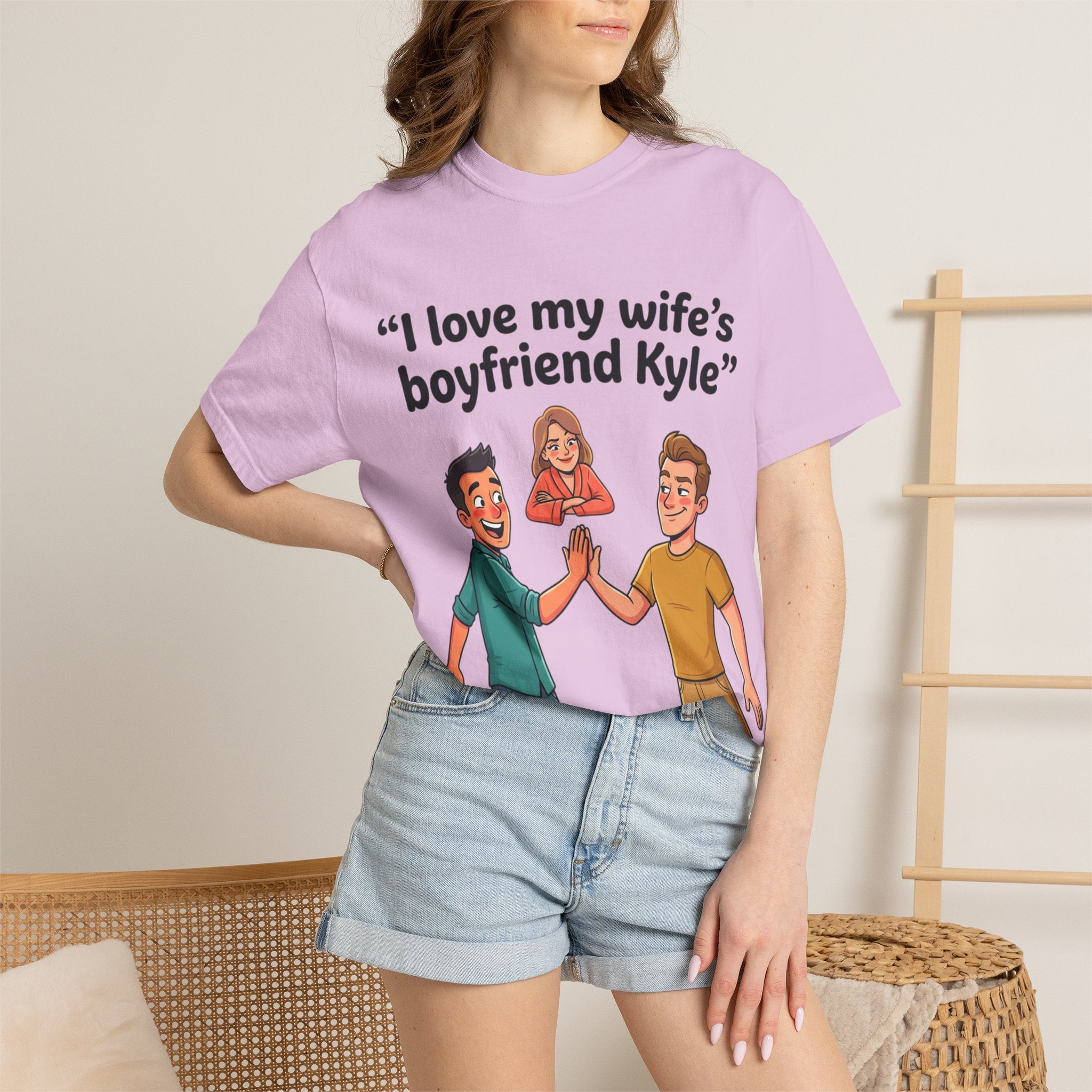I Love My Wife’s Boyfriend Kyle | Funny Graphic Tee | All Love Co