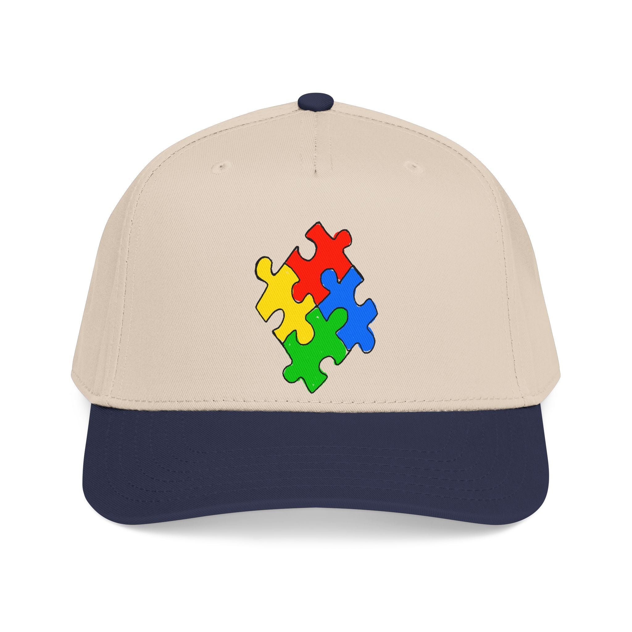 Hand Drawn Autism Puzzle Piece Hat | Awareness Cap | All Love Co