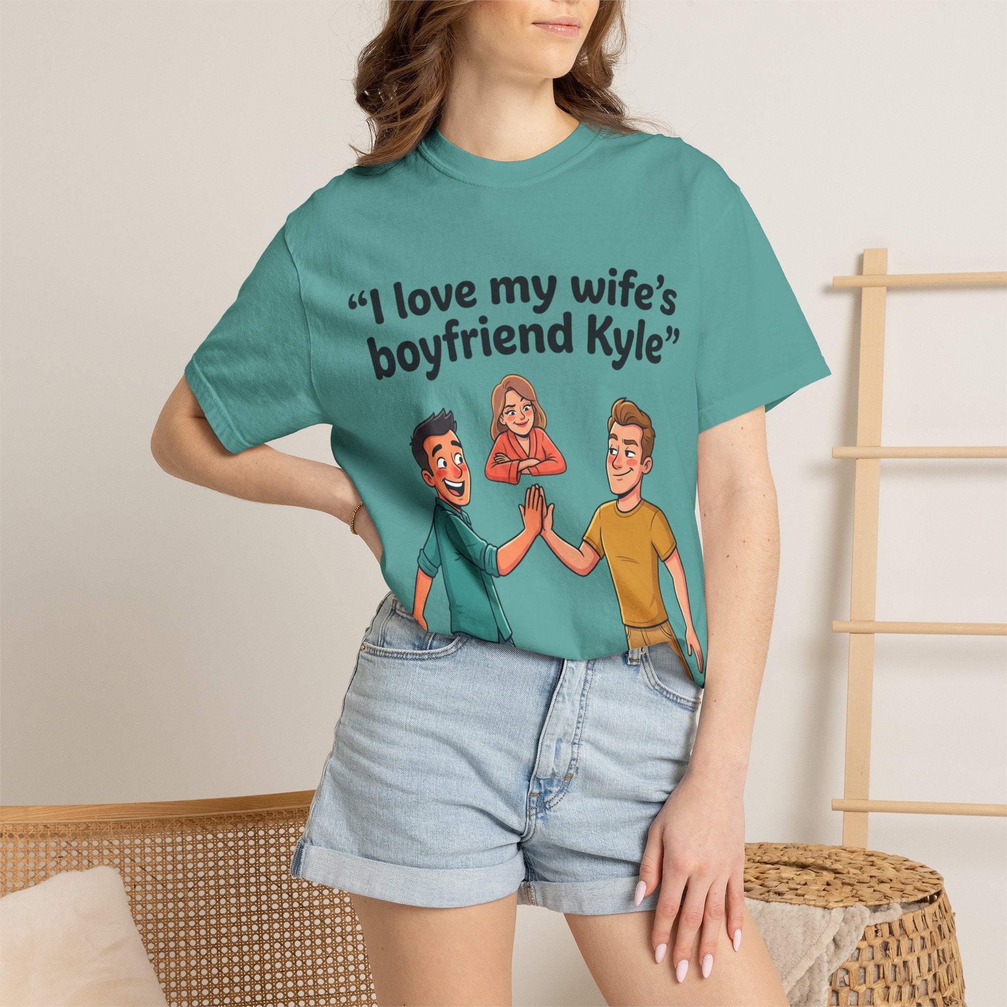 I Love My Wife’s Boyfriend Kyle | Funny Graphic Tee | All Love Co