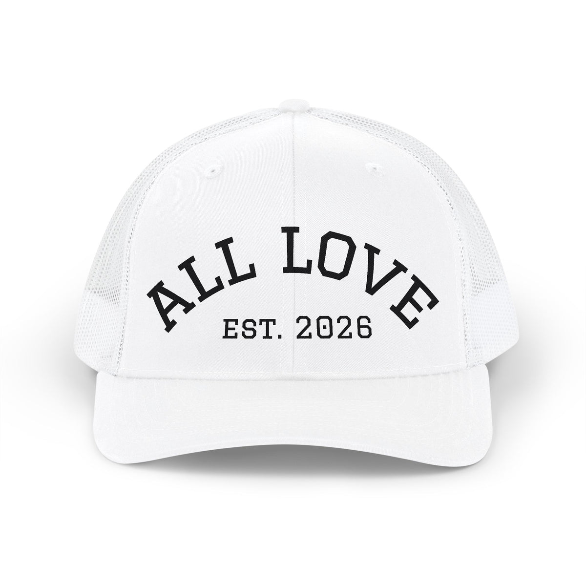 Snapback Trucker Cap | Classic Mesh Structured Hat | All Love Co