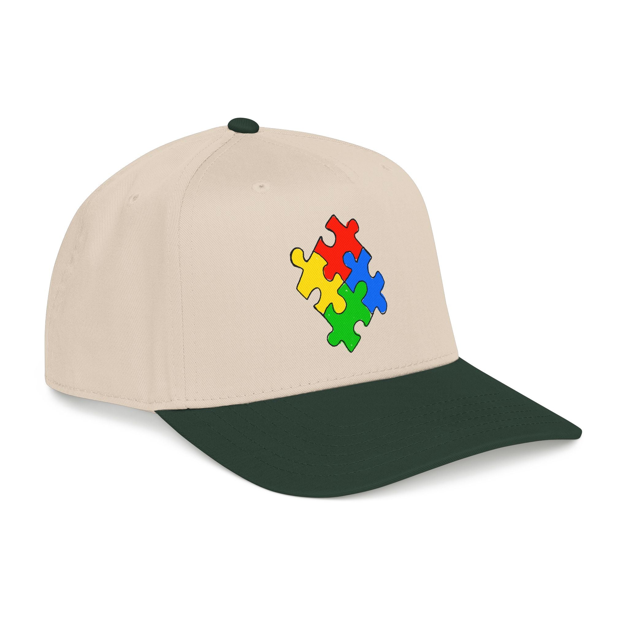 Hand Drawn Autism Puzzle Piece Hat | Awareness Cap | All Love Co