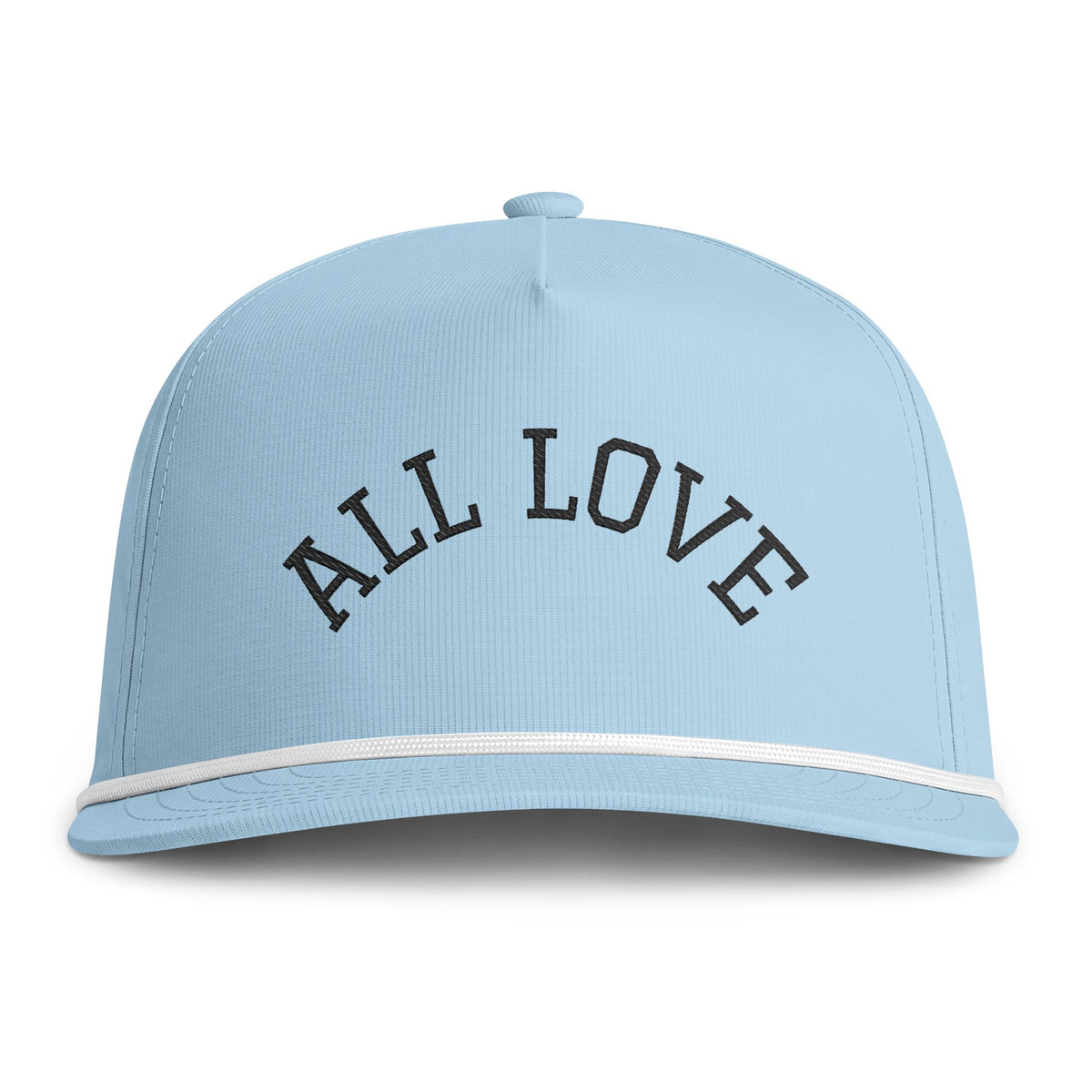 Embroidered Classic All Love Logo | Sunwashed Rope Hat | All Love Co