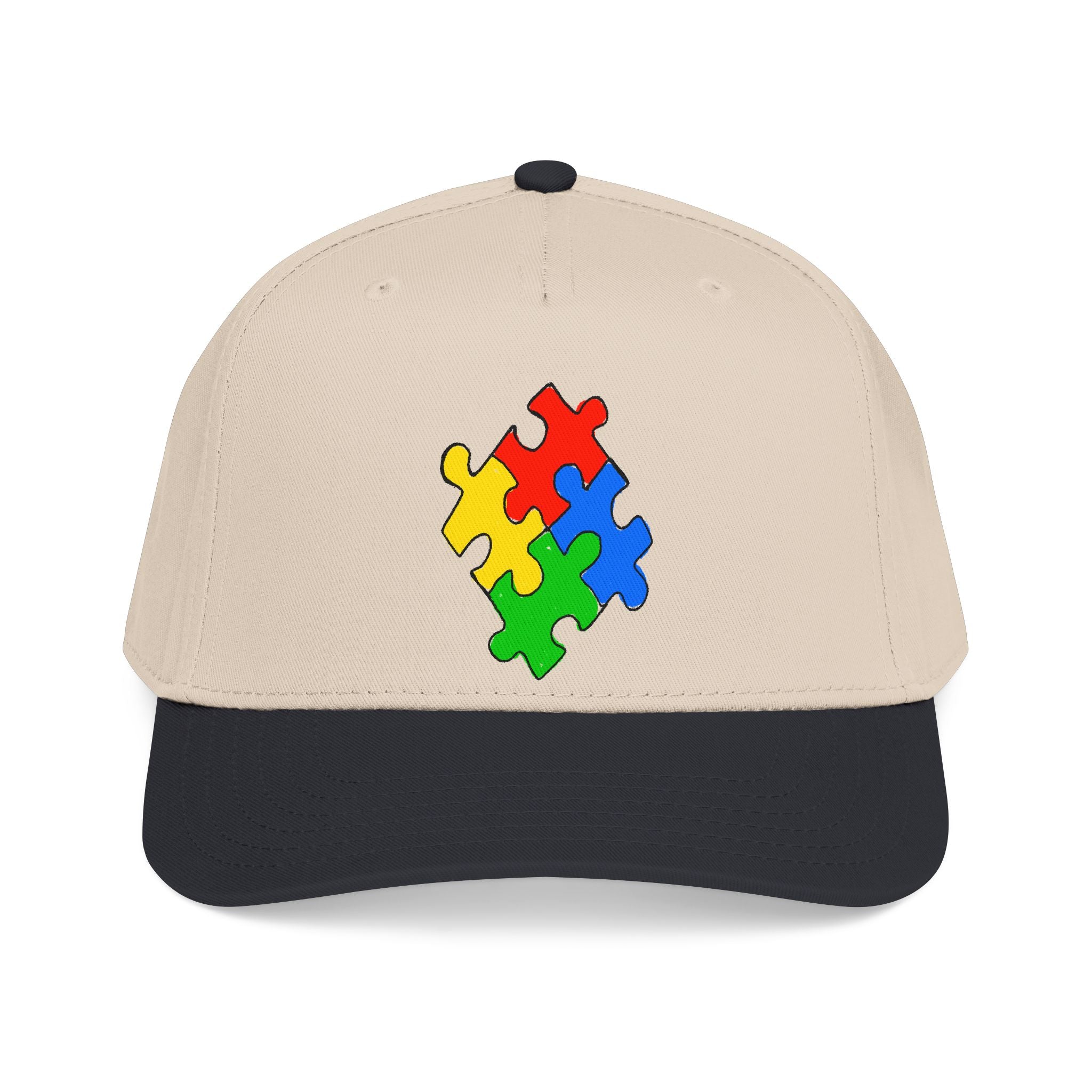 Hand Drawn Autism Puzzle Piece Hat | Awareness Cap | All Love Co