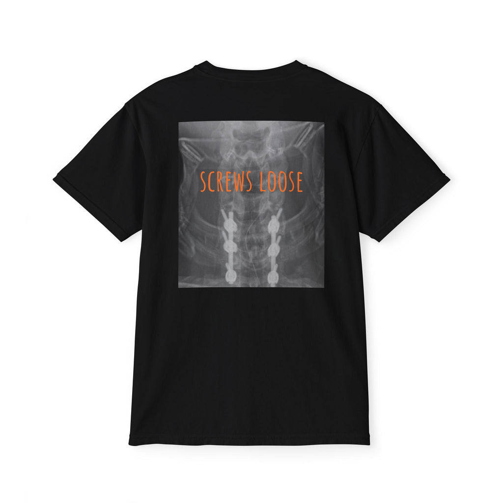 Screws Loose Tee | Real Personal Spinal Image | All Love Co
