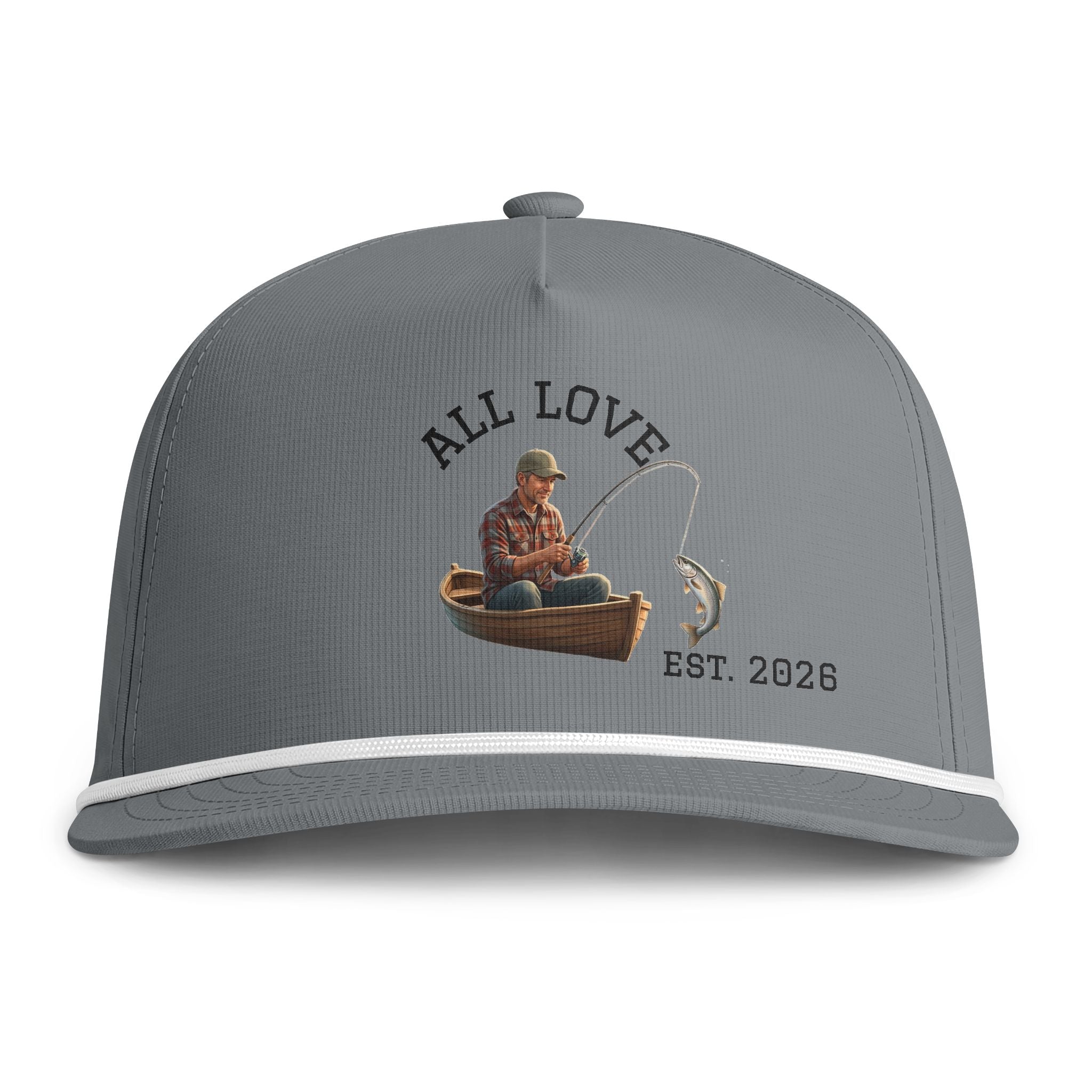 Fishing Rope Hat | I Can't Catch Bass | All Love Co