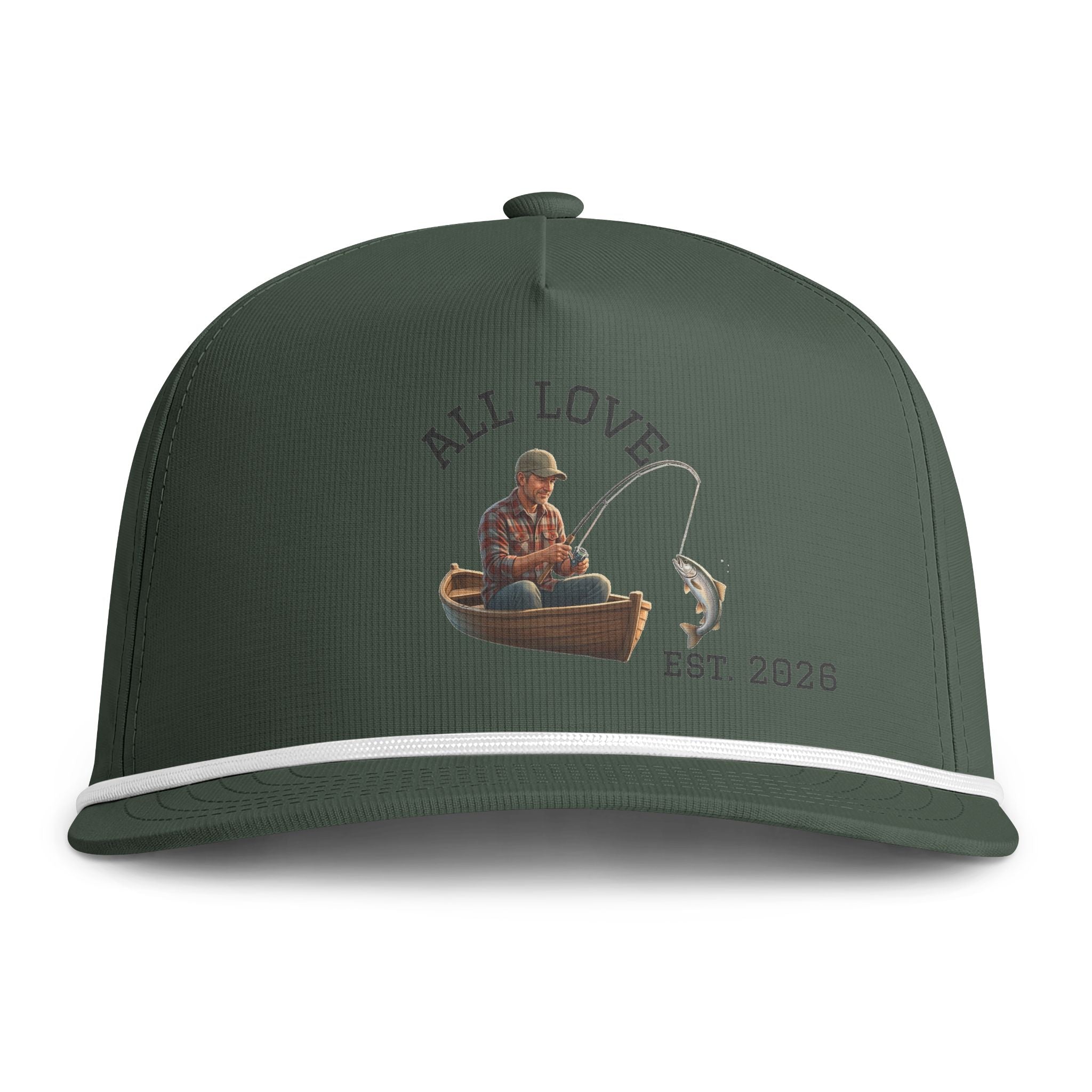 Fishing Rope Hat | I Can't Catch Bass | All Love Co