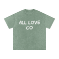 All Love Co | est. 2026 | Snow Washed Oversized Cotton T-Shirt